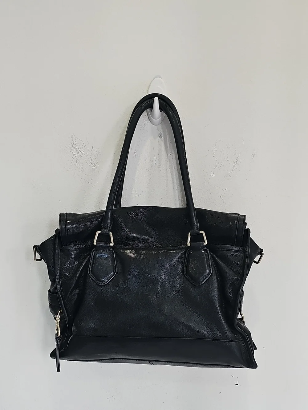 Cole Haan satchel Black Spacious